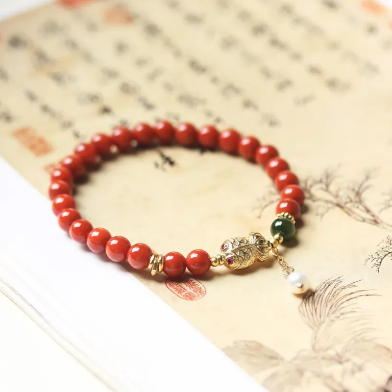 TIANTAISHAN Agate Bracelets Unisex-3