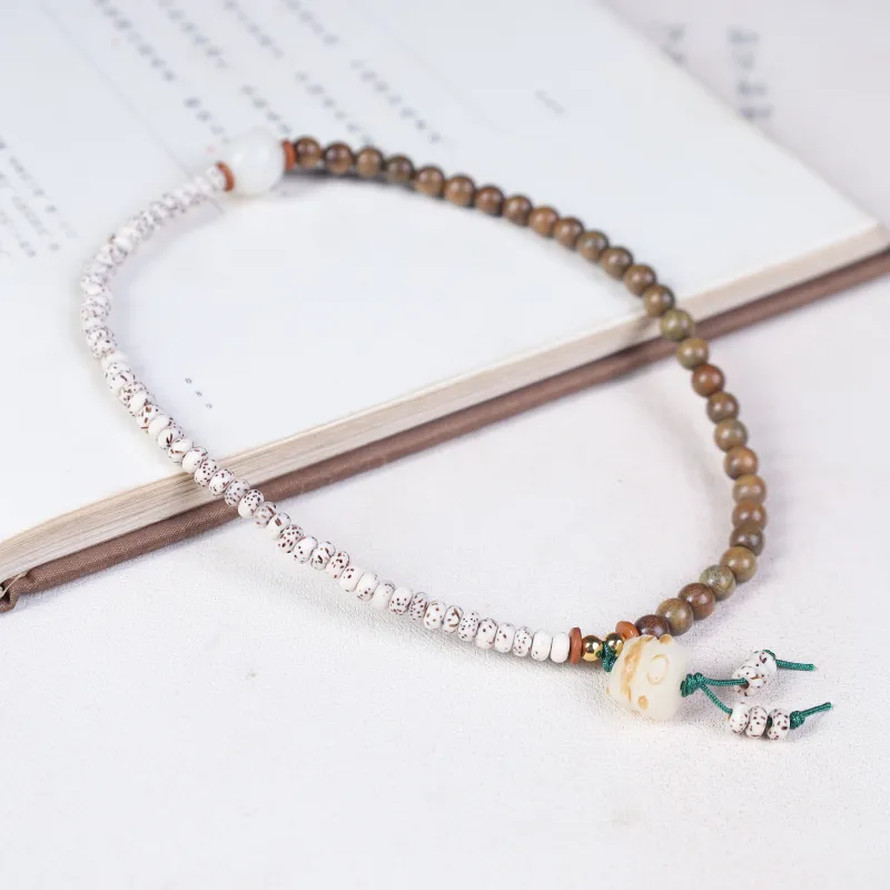 TIANTAISHAN Green Sandalwood Bracelets Unisex-1