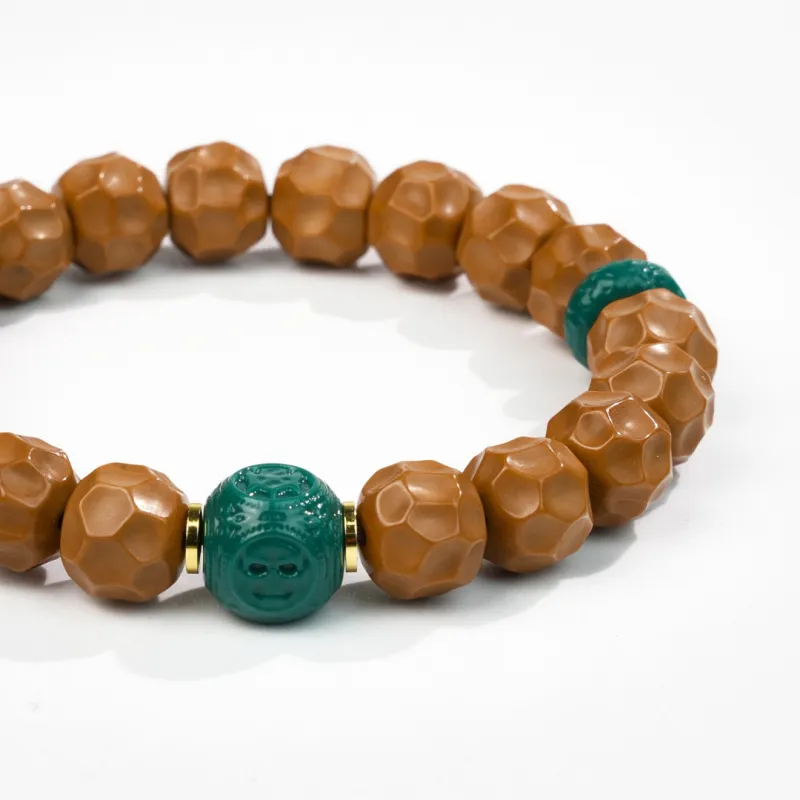TIANTAISHAN Monkey Head Walnut Bracelets Unisex-5