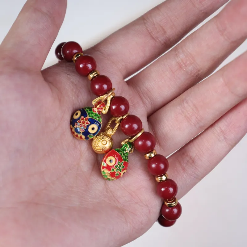 TIANTAISHAN Cinnabar Bracelets Unisex-1
