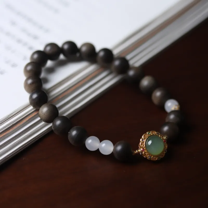 TIANTAISHAN Laoshan Sandalwood Wooden Bracelets Unisex-2