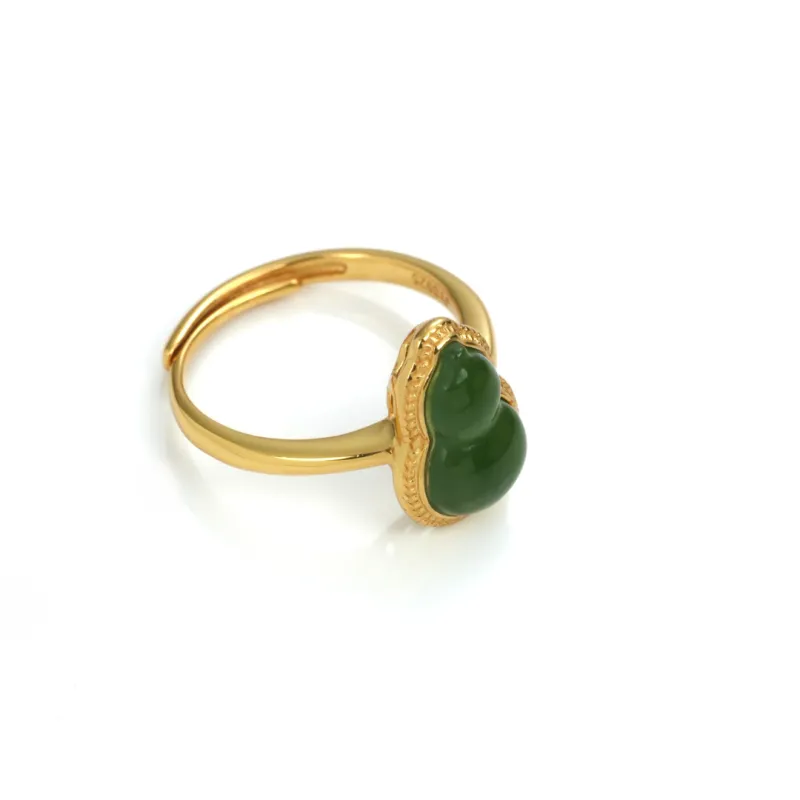TIANTAISHAN Hetian Jade Rings Jasper Unisex-6