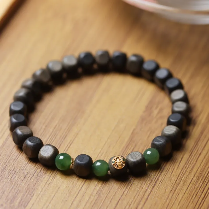 TIANTAISHAN Laoshan Sandalwood Bracelets Unisex-1
