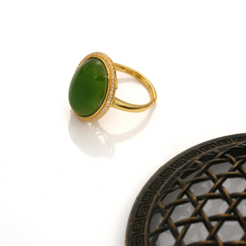 TIANTAISHAN Rings Jasper Unisex-7