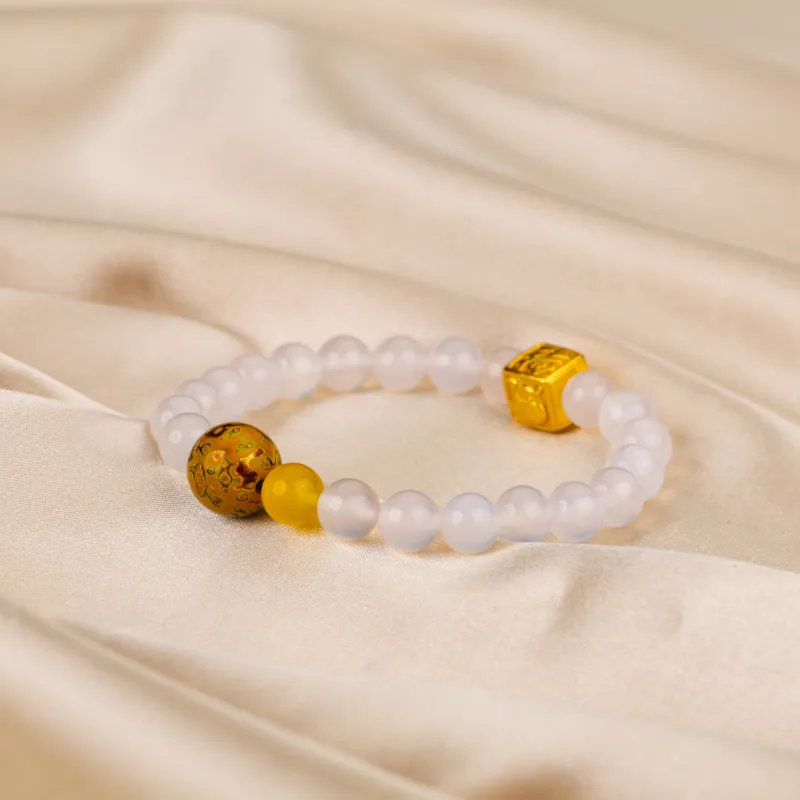 TIANTAISHAN Natural Agate Bracelets Unisex-2