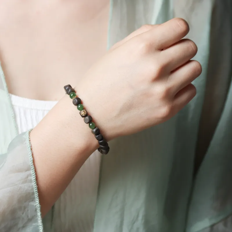 TIANTAISHAN Laoshan Sandalwood Bracelets Unisex-4