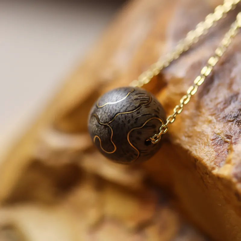 TIANTAISHAN Agarwood Necklaces Unisex-4