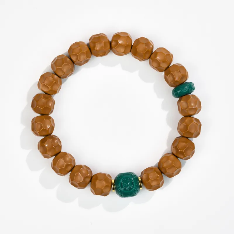 TIANTAISHAN Monkey Head Walnut Bracelets Unisex-1