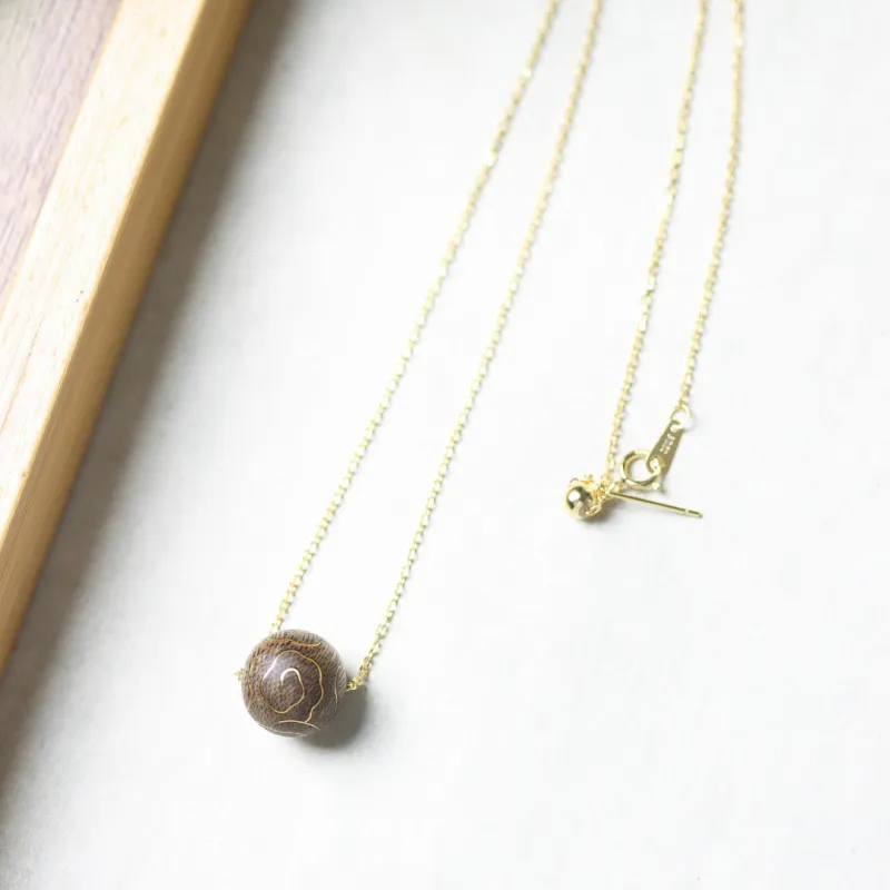 TIANTAISHAN Agarwood Necklaces Unisex-6