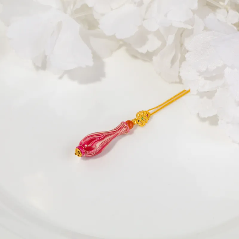 TIANTAISHAN Lacquer Necklaces Unisex-15