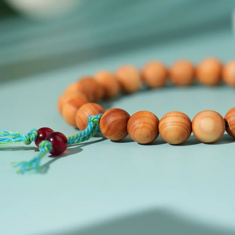 TIANTAISHAN Milky Agarwood Wooden Bracelets Unisex-9