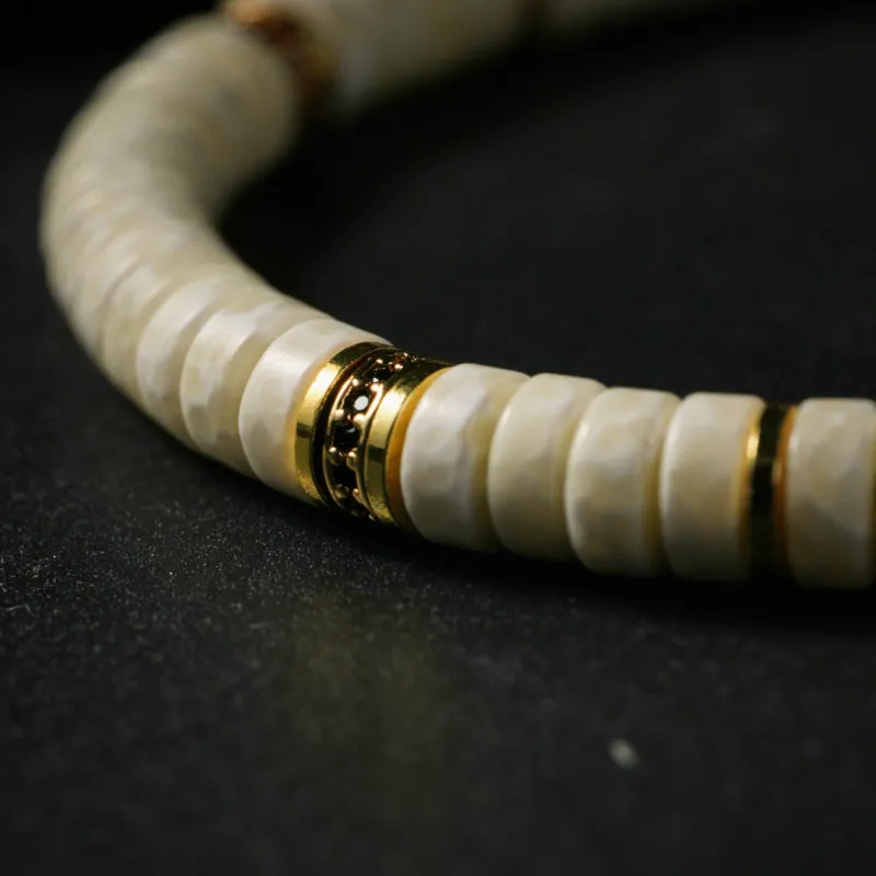 TIANTAISHAN Copper Prosperity Beaded Bracelet Unisex-6