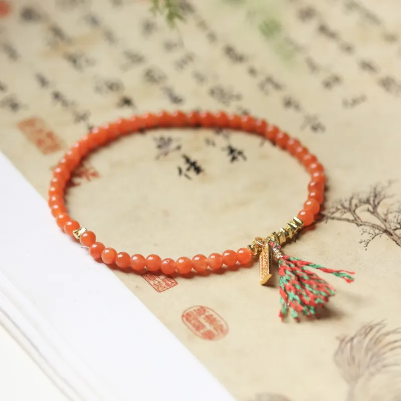 TIANTAISHAN Agate Bracelets Unisex-1