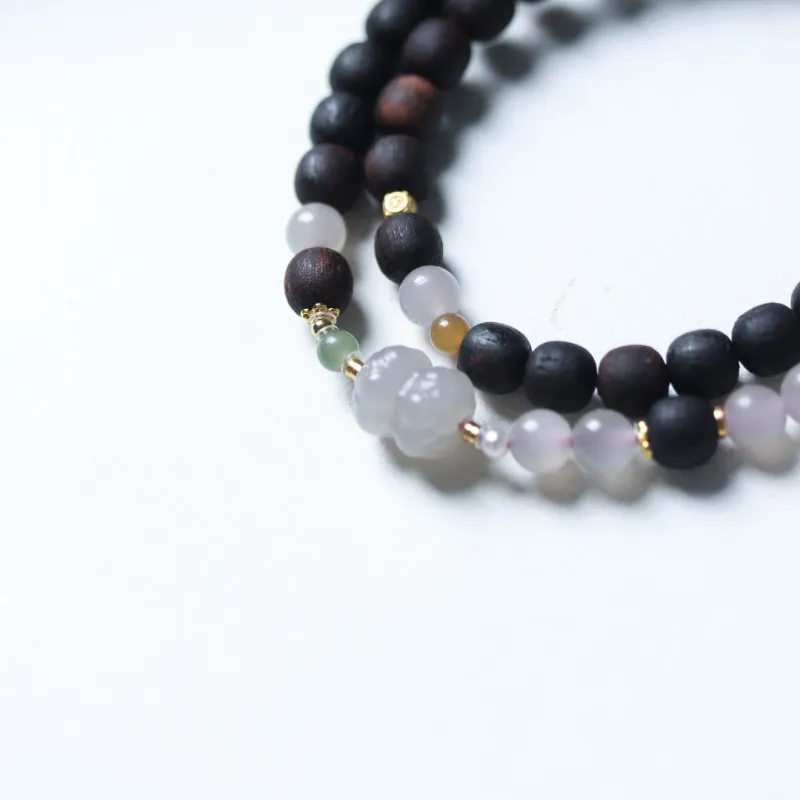 TIANTAISHAN Agarrattan Wooden Bracelets Unisex-3
