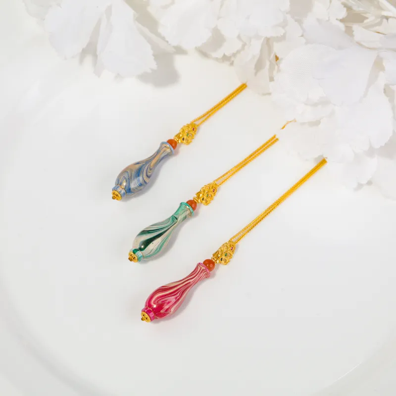 TIANTAISHAN Lacquer Necklaces Unisex-16