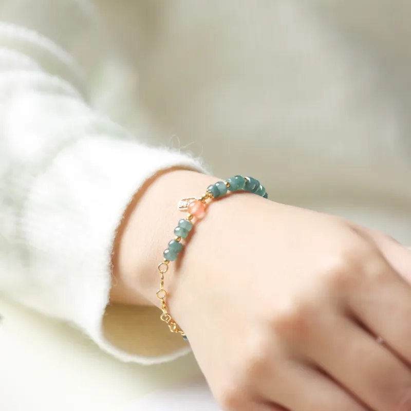 TIANTAISHAN Glutinous Jade Jadeite Bracelets Unisex-6