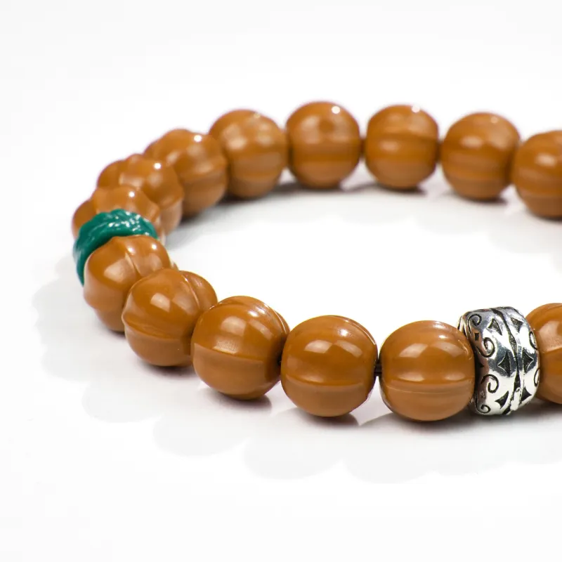 TIANTAISHAN Monkey Head Walnut Bracelets Unisex-4