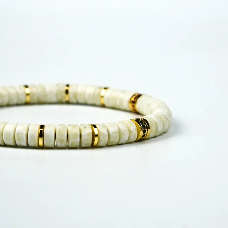 TIANTAISHAN Copper Prosperity Beaded Bracelet Unisex-3