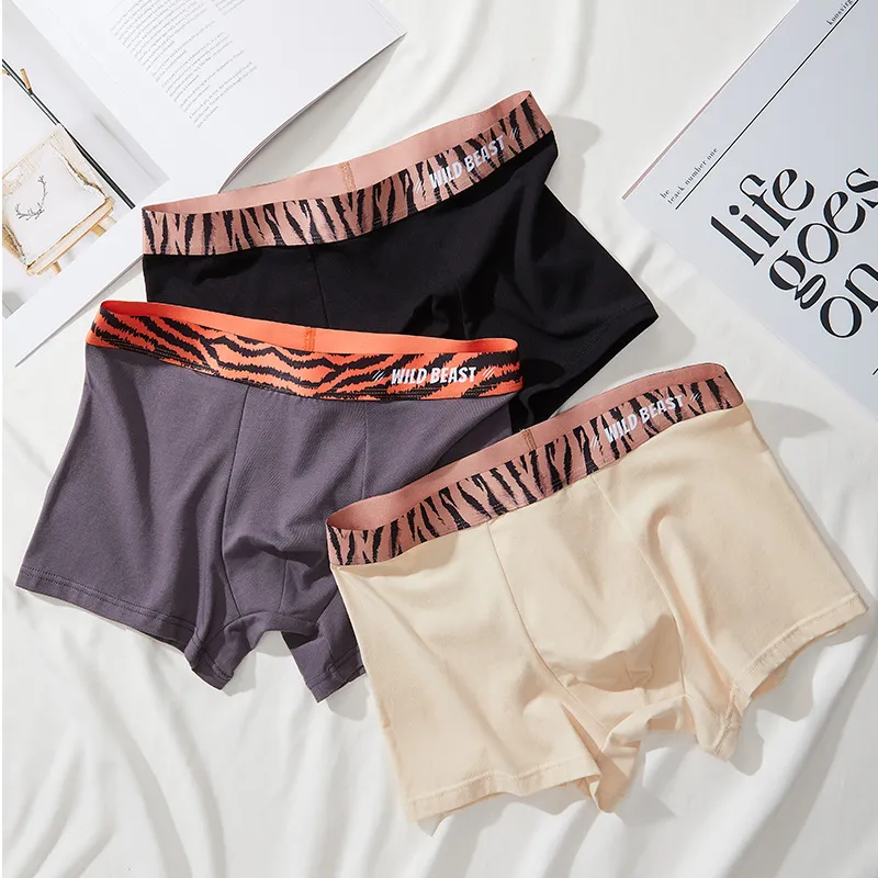 Qiao Ni Tong Underpants Men's 3 Pack-4