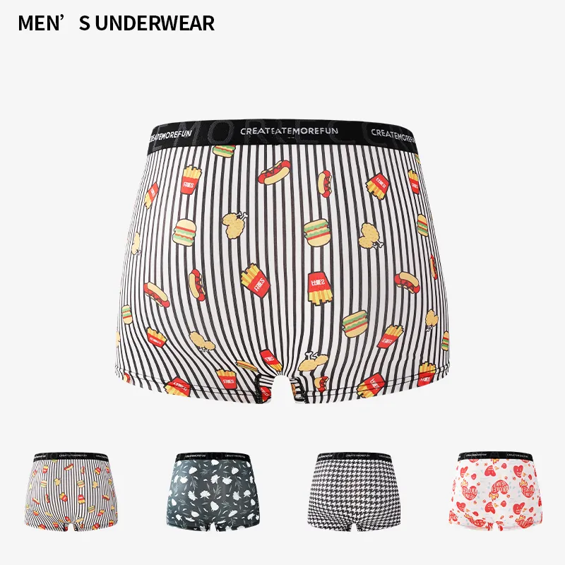 Qiao Ni Tong Underpants Men's 3 Pack-1
