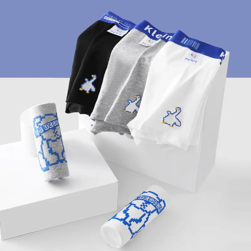 Qiao Ni Tong Underpants Men's 3 Pack-6