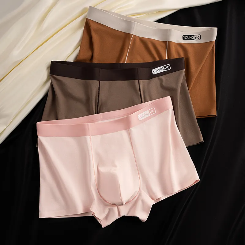 Qiao Ni Tong Underpants Men's 3 Pack-4