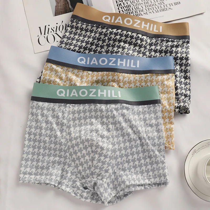 Qiao Ni Tong Underpants Men's 3 Pack-2