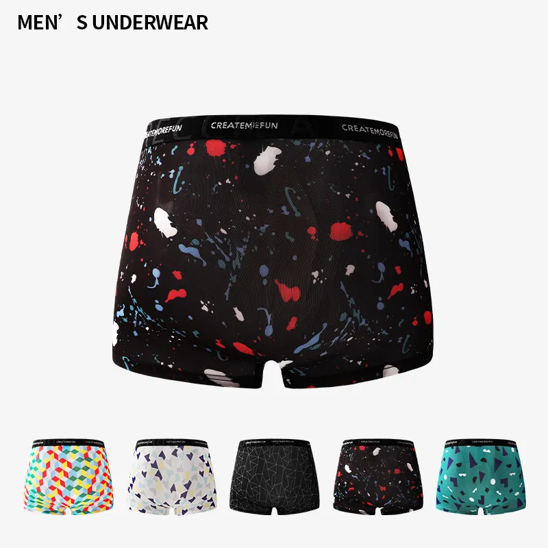 Qiao Ni Tong Underpants Men's 3 Pack-1