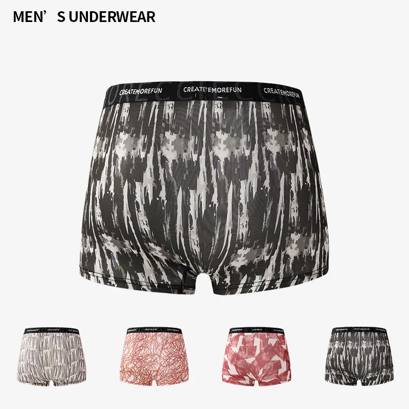 Qiao Ni Tong Underpants Men's 3 Pack-1