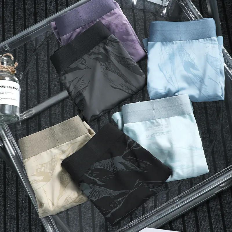 Qiao Ni Tong Underpants Men's 3 Pack-3