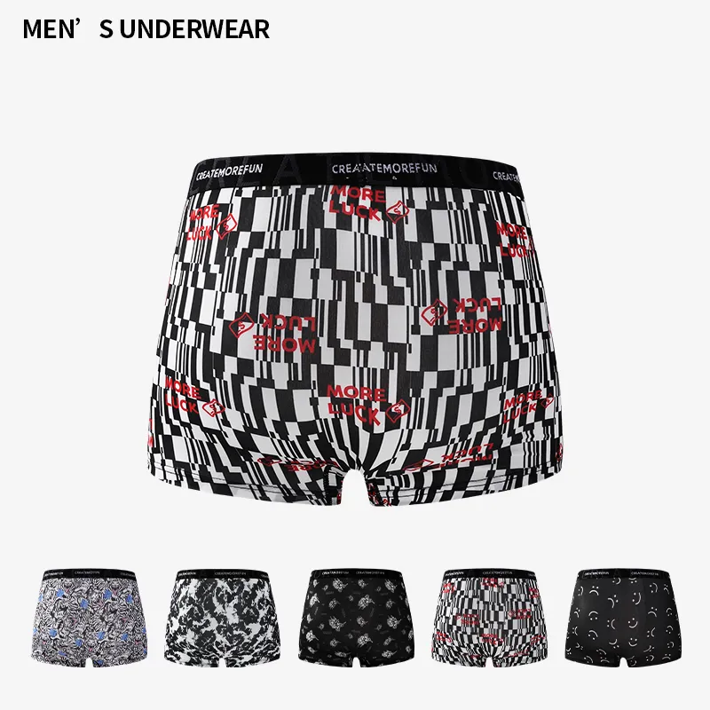 Qiao Ni Tong Underpants Men's 3 Pack-1