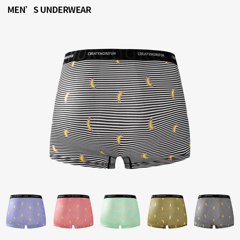 Qiao Ni Tong Underpants Men's 3 Pack-2