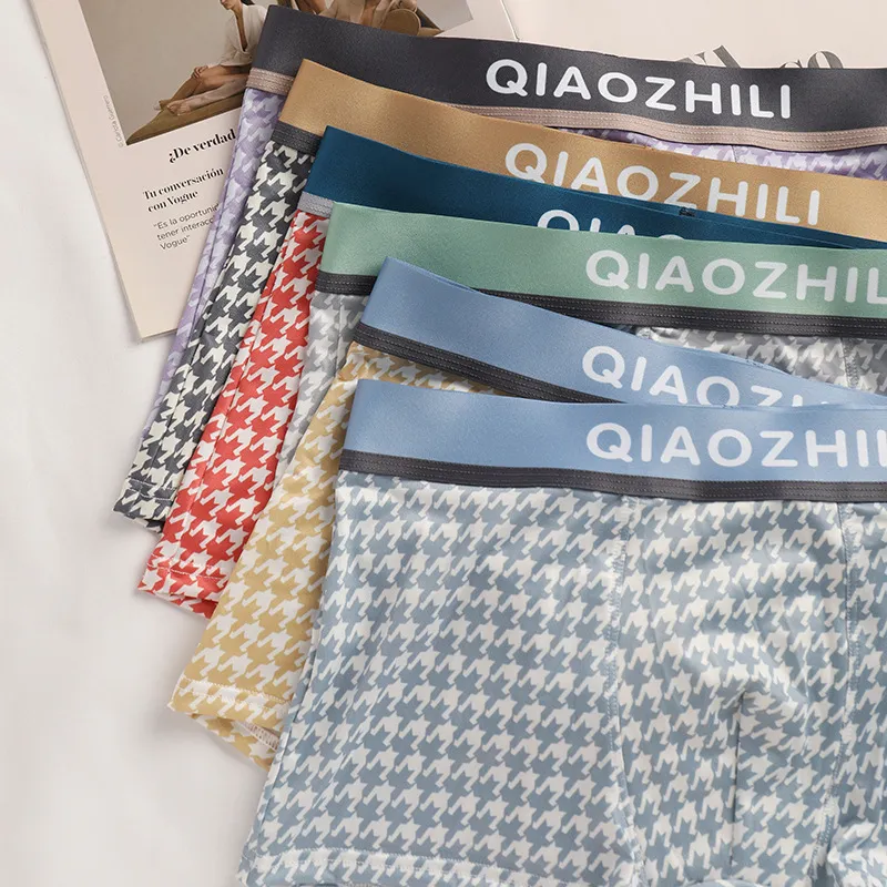 Qiao Ni Tong Underpants Men's 3 Pack-4