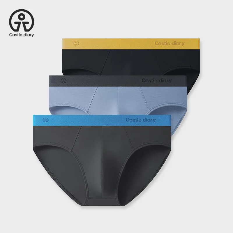 Qiao Ni Tong Underpants Men's 3 Pack-1