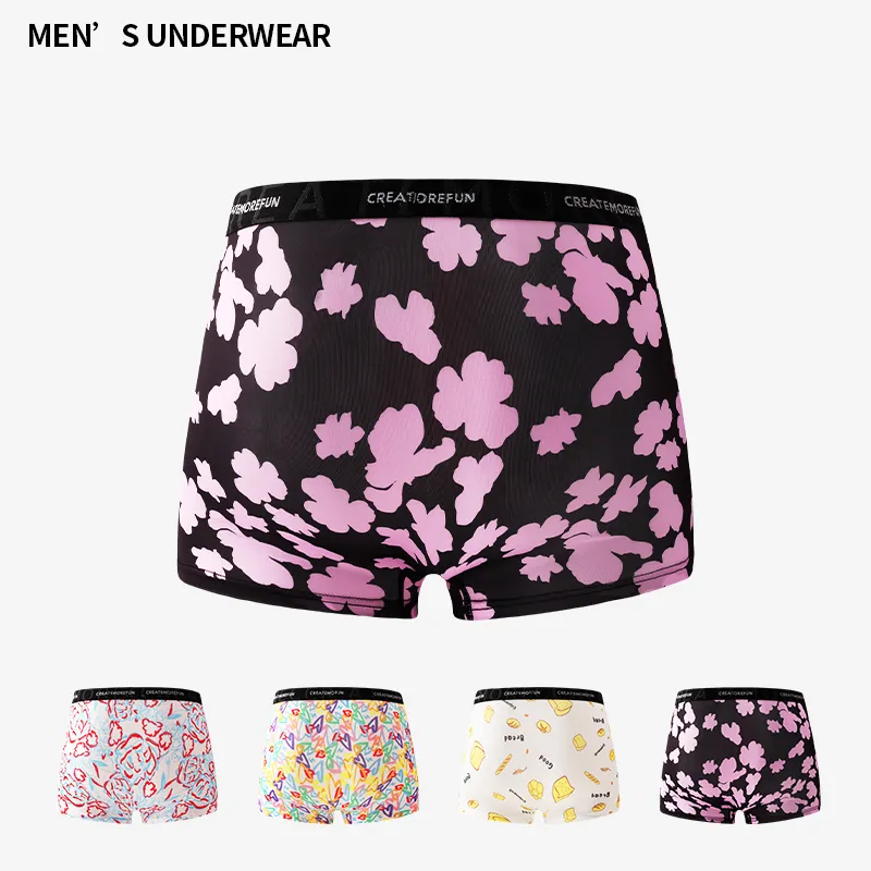 Qiao Ni Tong Underpants Men's 3 Pack-1