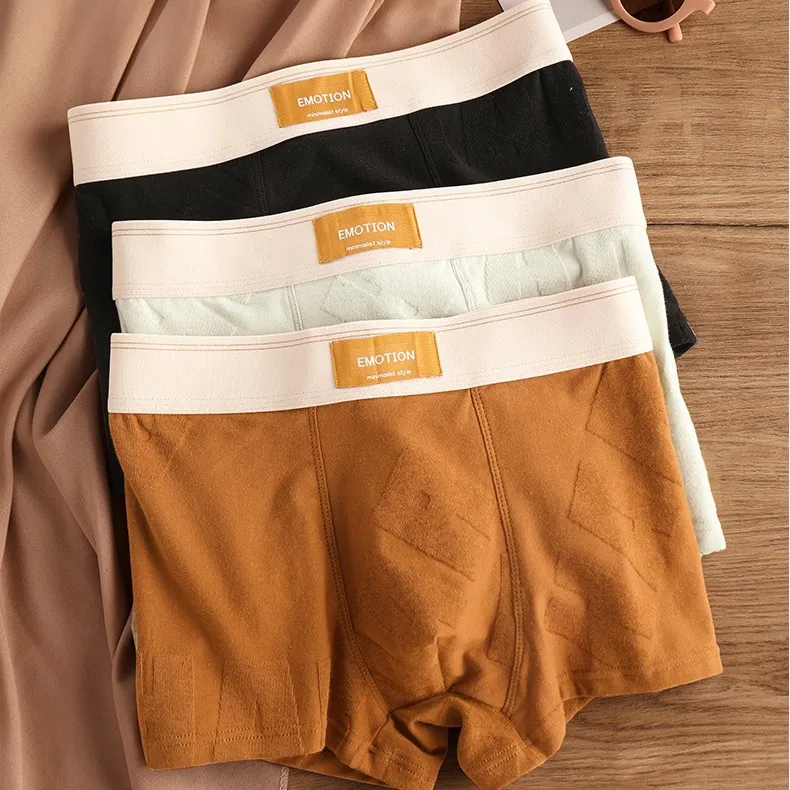 Qiao Ni Tong Underpants Men's 3 Pack-1