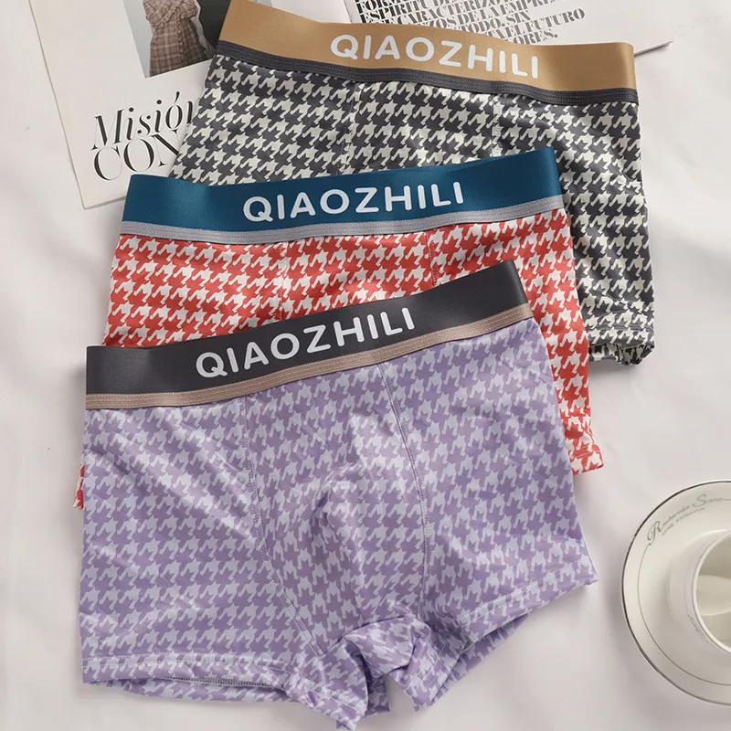 Qiao Ni Tong Underpants Men's 3 Pack-3