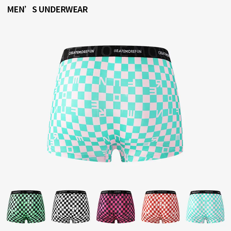 Qiao Ni Tong Underpants Men's 3 Pack-3