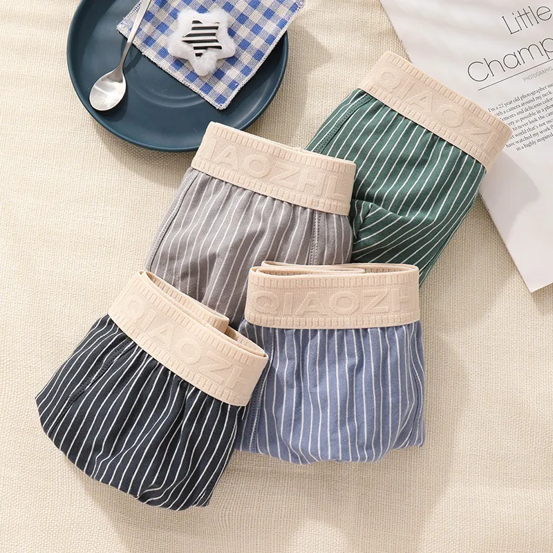 Qiao Ni Tong Underpants Men's 3 Pack-3