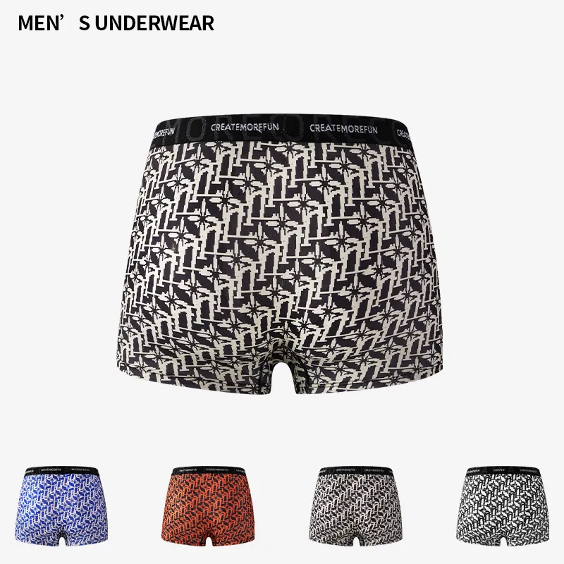 Qiao Ni Tong Underpants Men's 3 Pack-1