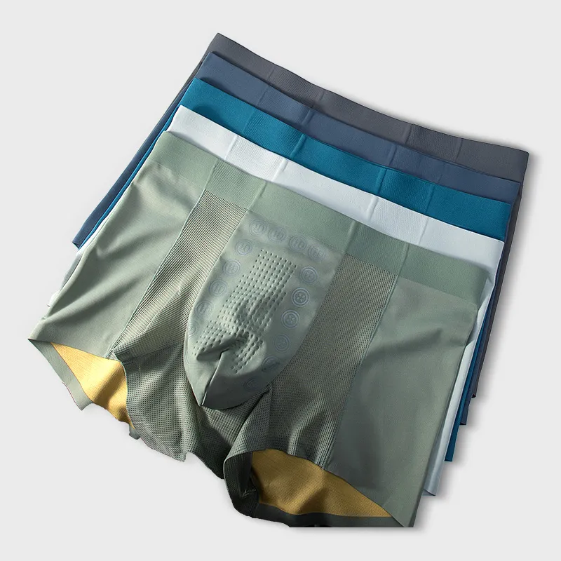 Qiao Ni Tong Underpants Men's 3 Pack-3