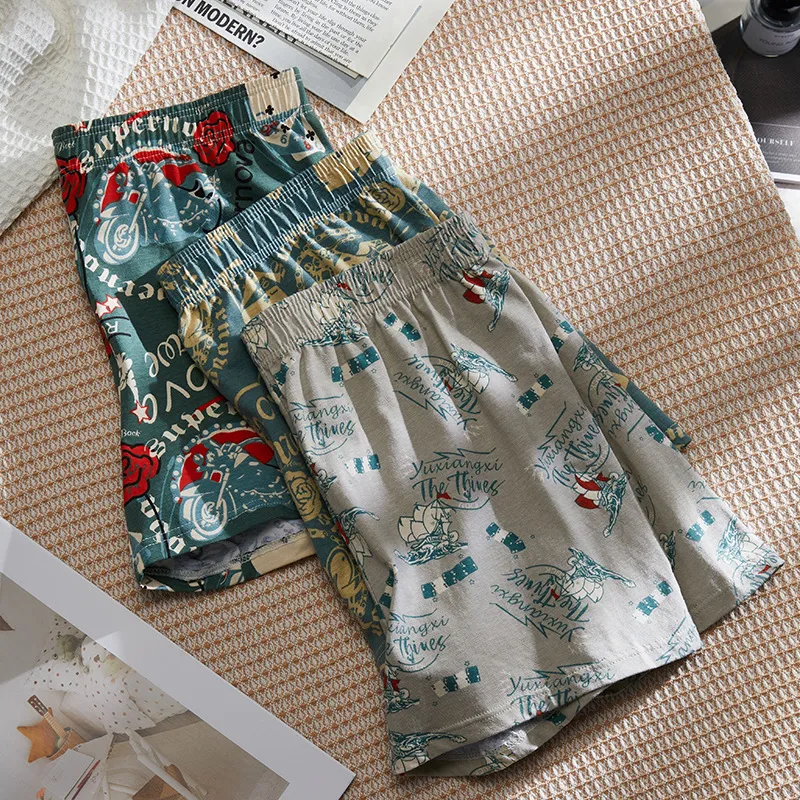 Qiao Ni Tong Boxer Shorts Men's Combo Set-2