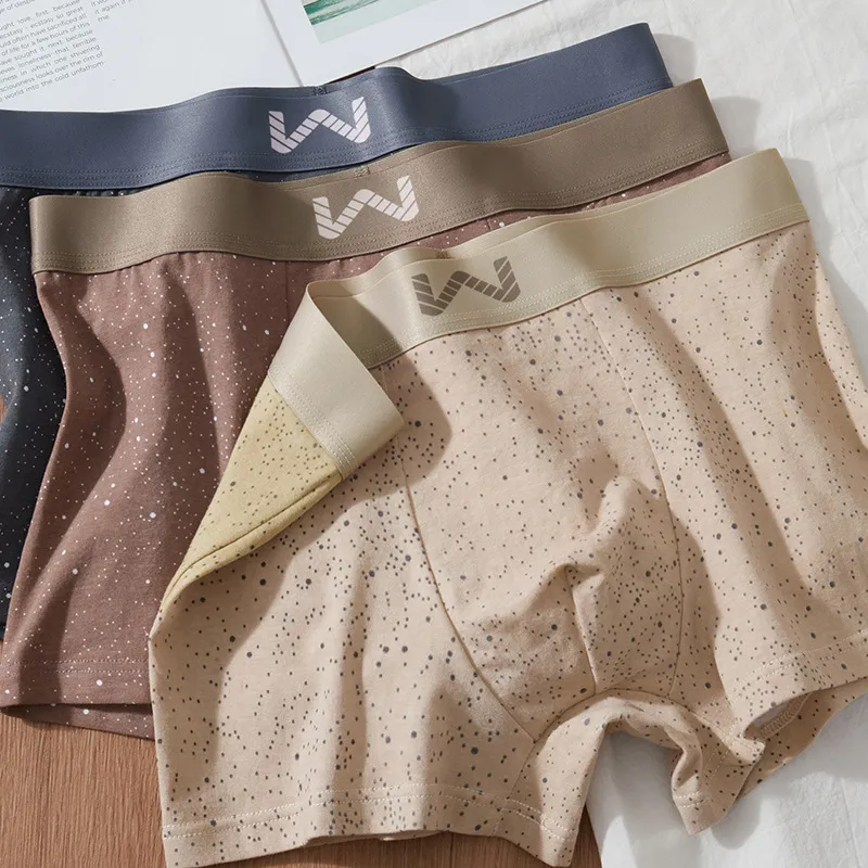 Qiao Ni Tong Underpants Men's 3 Pack-2