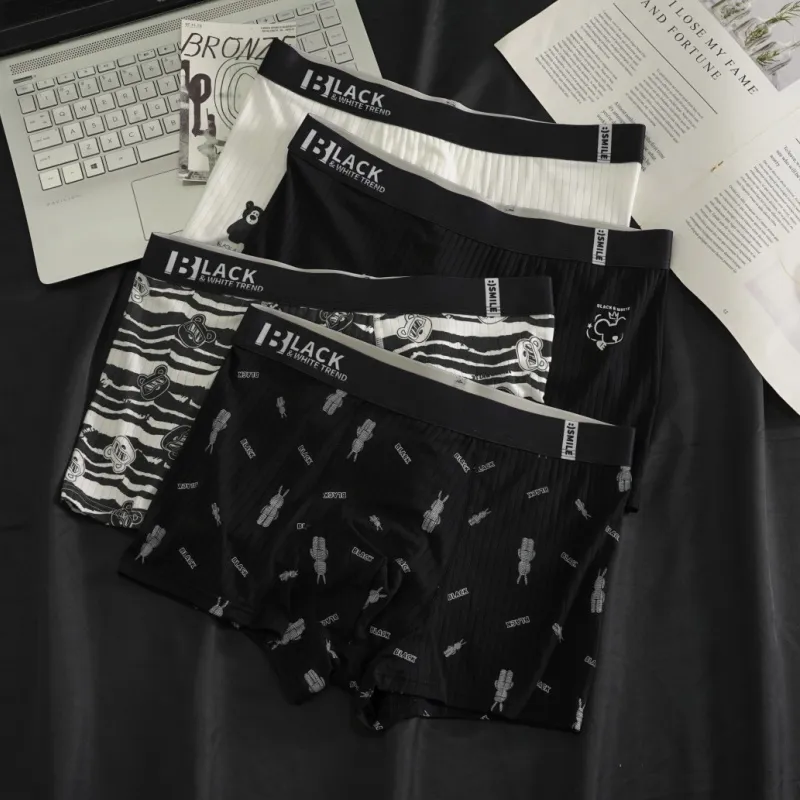 Qiao Ni Tong Underpants Men's 3 Pack-7