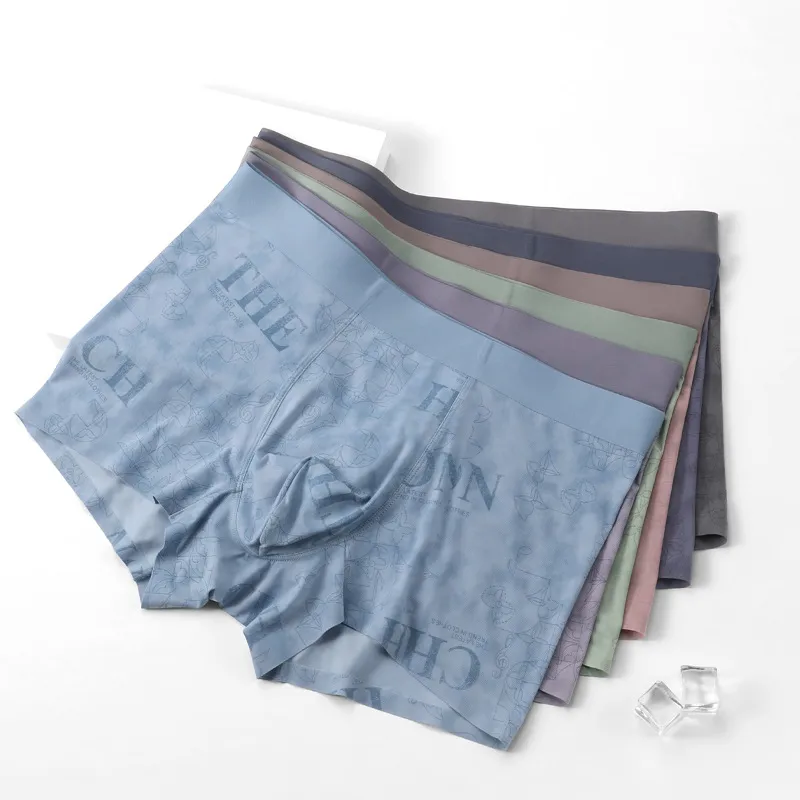 Qiao Ni Tong Underpants Men's 3 Pack-4