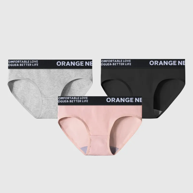 Qiao Ni Tong Underpants Women's 3 Pack-11