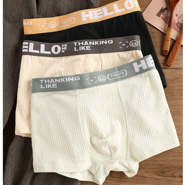 Qiao Ni Tong Underpants Men's 3 Pack-2