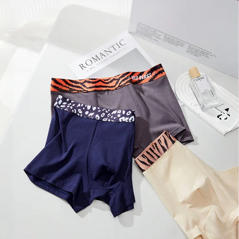 Qiao Ni Tong Underpants Men's 3 Pack-3