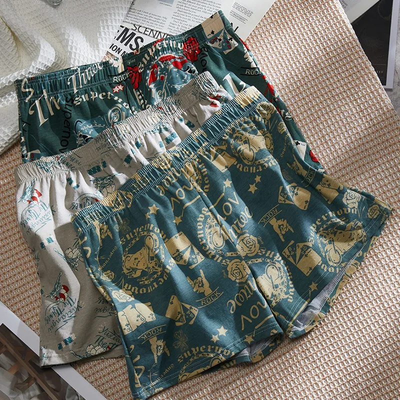 Qiao Ni Tong Boxer Shorts Men's Combo Set-4