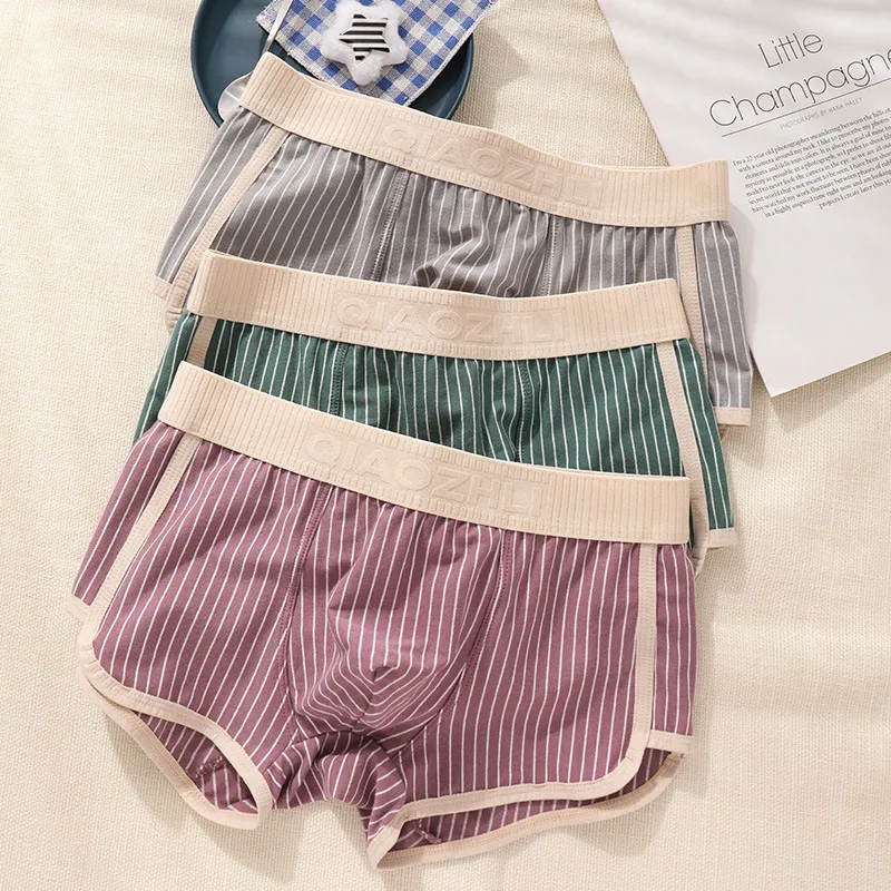 Qiao Ni Tong Underpants Men's 3 Pack-2